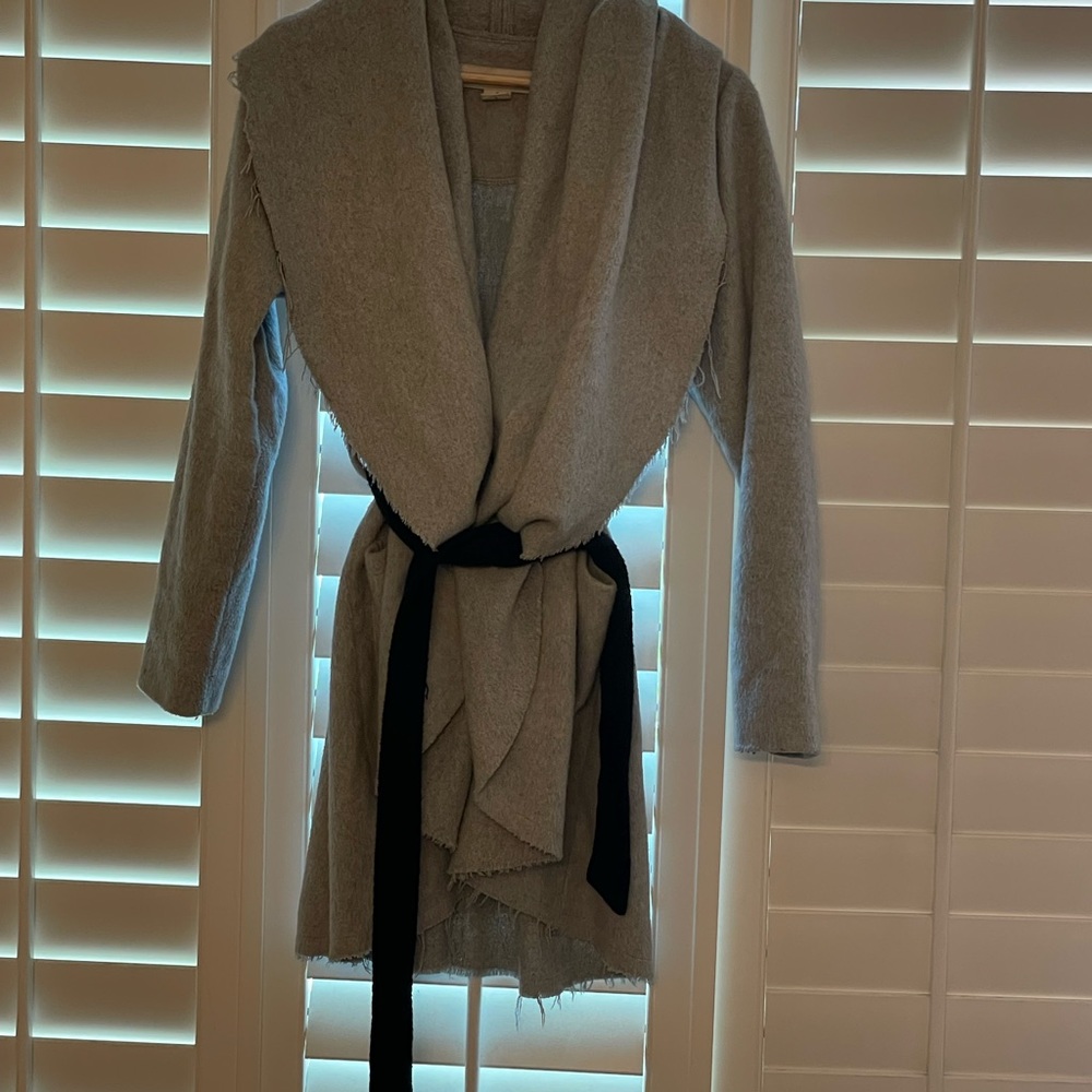 Light grey coat